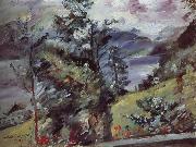 Lovis Corinth Walchensee Landscape France oil painting artist